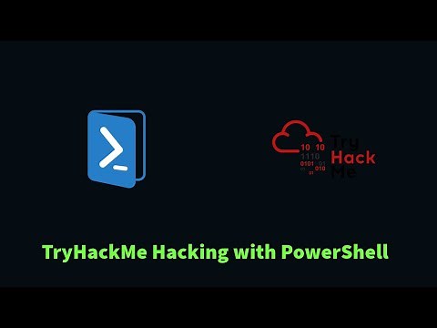 Basics of Powershell For Penetration Testers | TryHackMe Hacking with Powershell P1