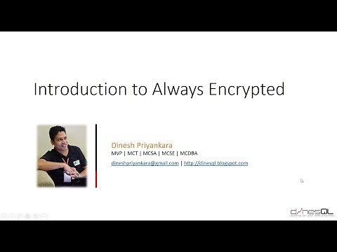 Introduction to SQL Server Always Encrypted