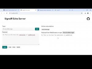 websockets in webMethods