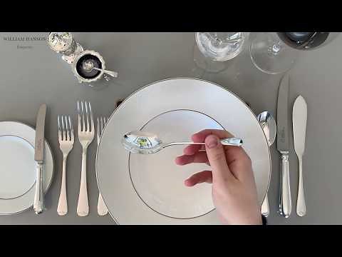 How to use and hold cutlery