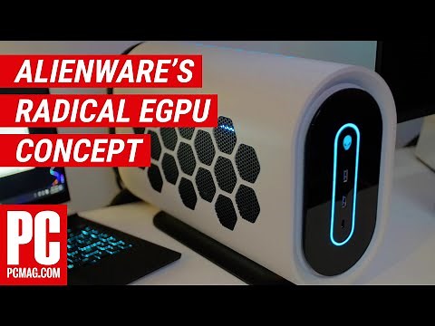 Preview: Alienware's Concept Polaris Is a Next-Generation, Liquid-Cooled eGPU