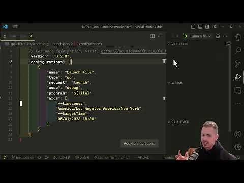 Debugging Golang CLI files with Visual Studio Code