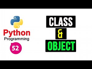 Python Programming Tutorial - Class and Object