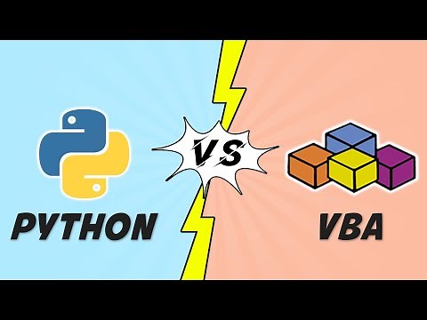 Is PYTHON or VBA better? Which language should you learn? 🤔
