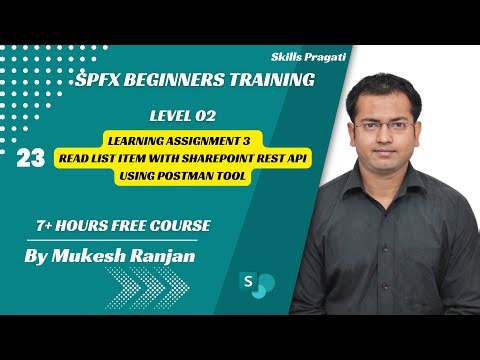 Learning Assignment 3 : Read List Item With SharePoint REST API Using Postman Tool