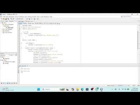 Learn Java from Scratch | Install NetBeans & JDK| Classes, Objects, Scanner Input & Methods Tutorial