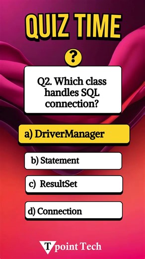 Java MySQL | Java Practice Questions & Answer | Tpoint Tech