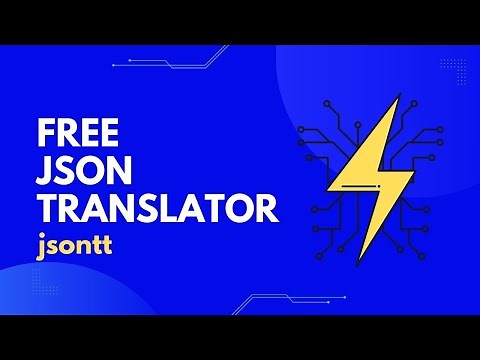jsontt - Free JSON Translator | language translator | usage