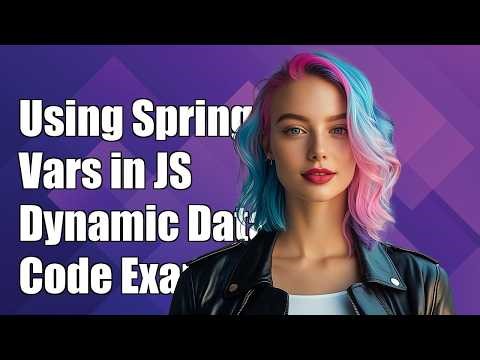 Using Spring variable in javascript