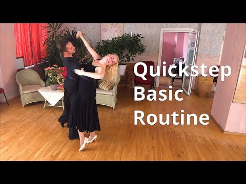 Quickstep Basic Routine Membership (Silver) Figures | Marts Punins & Dana Jakobsone-Galvane