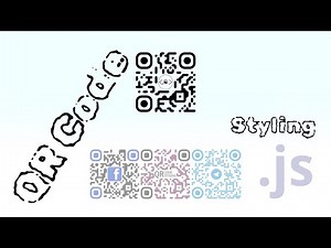 QR Code Styling JS Library - Style, Logo & Download