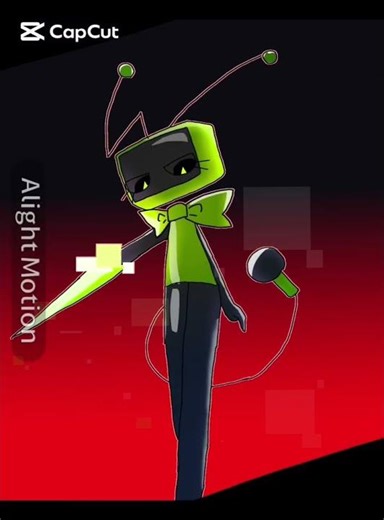 랟 AU 비 (made by ‪@파란외계인-Blue_Alien‬ ) [댄디의 세계] #dandysworld