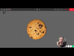 Make a Cookie Clicker Game - 12 Minutes Tutorial (javascript and p5)