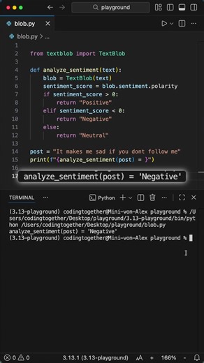 Build a Simple Sentiment Analyzer in Python