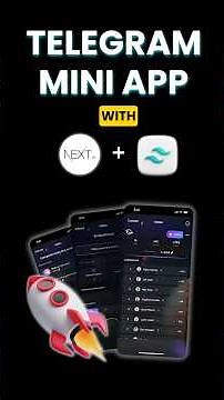 Build a SLEEK Telegram Mini App with Next.js and Tailwind CSS in 2025!
