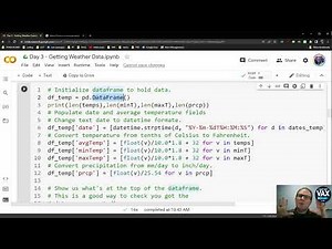 Weather Data in Python