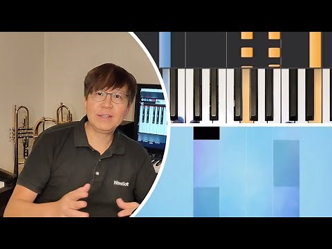 Python MIDI programming, a piano tile app.