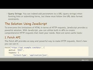 Understanding HTTP Request Methods in HTML: What You Need to Know