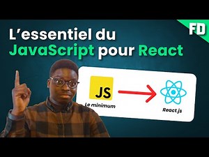 I teach you the minimum of JavaScript to start React