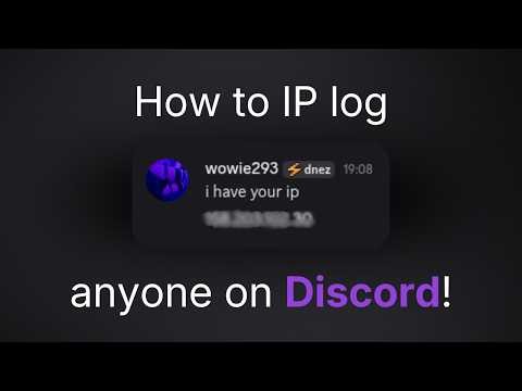 [WORKING 2026] How to IP log ANYONE on DISCORD! 😯