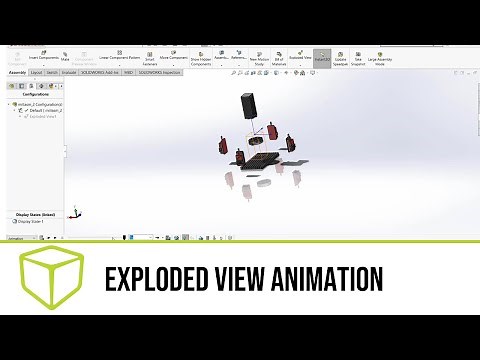 Animating an Exploded View in SOLIDWORKS