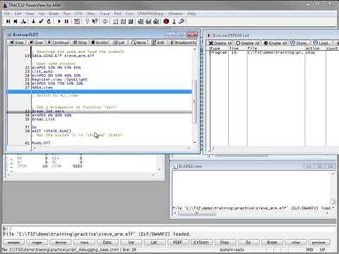[TRACE32] Tutorial Debugging a PRACTICE Script