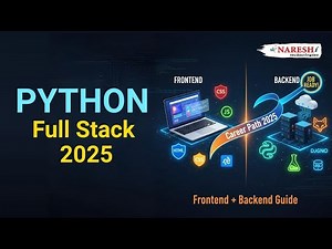 Complete Python Full Stack Developer Career Path 2025 Frontend Backend Web Development Guide