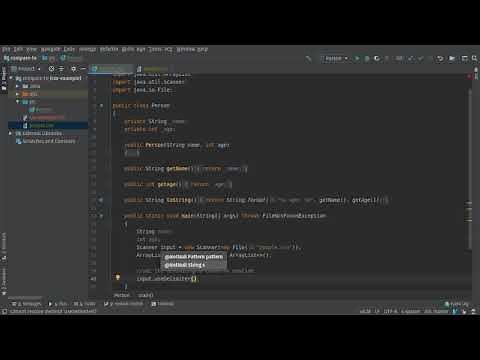 Reading a CSV with Scanner Example in Java