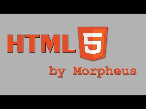 Create website with HTML 5 Tutorial #1 - Introduction