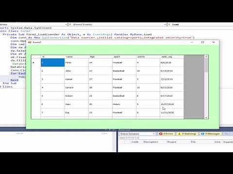 Two ways to change row height in DataGridView In VB.net