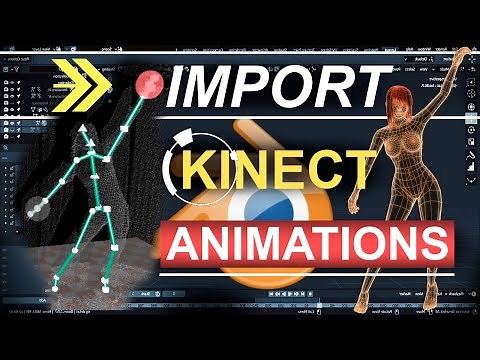Blender + Kinect (Part 4) - Importing Animations To Blender