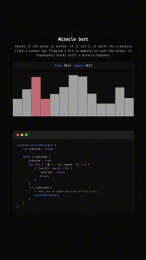 Do you believe in miracles? | Miracle Sort
