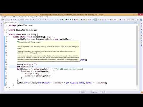 Java Essentials - Hash table in java