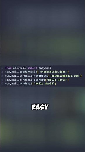 I Made Easymail – Lightweight Python Gmail API Module | Open-Source MIT
