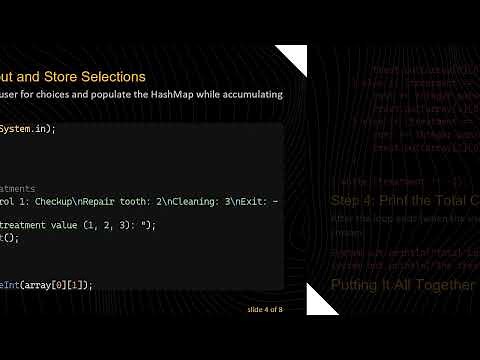 How to Store User Input Values and Print a Receipt in Java