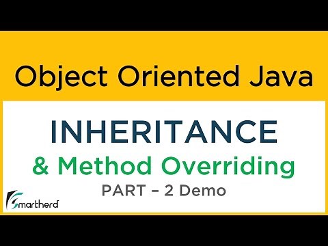 Java INHERITANCE and METHOD OVERRIDING Part-2 Demo. Object Oriented Java Tutorial #15.2