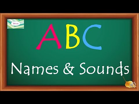 ABC NAMES AND SOUNDS