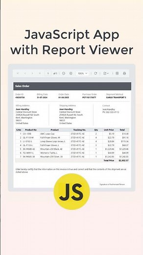 How to Add the Report Viewer to a JavaScript App