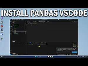 How To Install Pandas in Python VSCode - Easy Fix