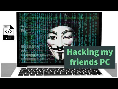 Fake virus file to prank my friends (vbscript)