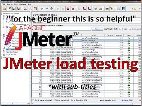 JMeter Performance Testing - JMeter Load Testing-JMeter Testing-JMeter performance testing Tutorial