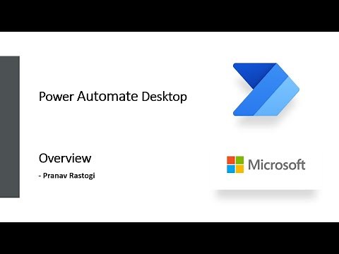 Power Automate Desktop Basics