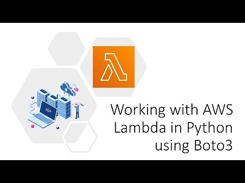 Working with AWS Lambda in Python using Boto3
