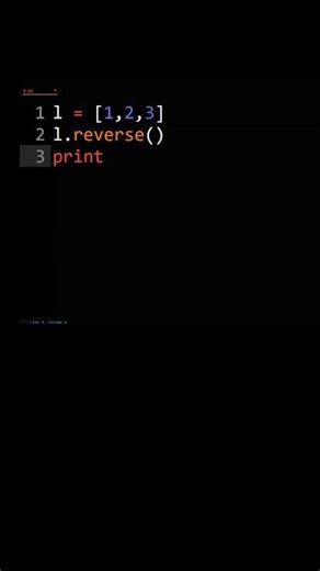 What Does List Reverse Do In Python