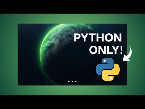 Python Flet Image Slider Tutorial | Create a Modern Carousel UI
