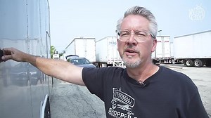 Boodschappen doen wordt weer leuk met deze mega Hot Rod winkelwagen