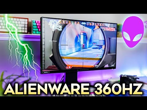 Alienware 360Hz IPS Monitor - Worth The Upgrade Over 240Hz? (AW2521H Review)