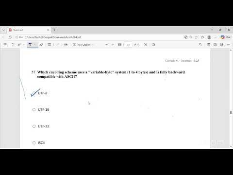 8. Test 4 | PYTHON & BASICS OF COMPUTER MCQs | HPSC / KVS / NVS / EMRS TGT PGT Computer Science