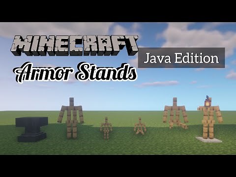 How to Modify Armor Stand With Name Tag in Minecraft Java Edition 1.16.5
