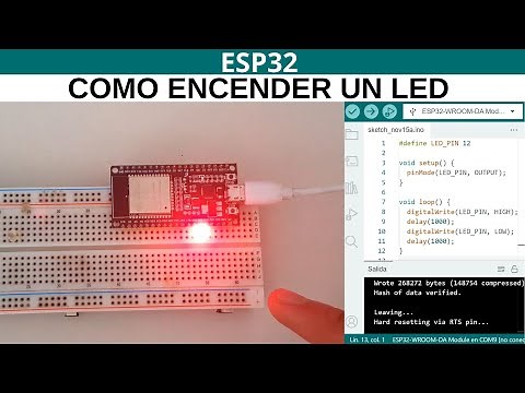 ESP32: Your First Program to Turn on an LED with Arduino IDE